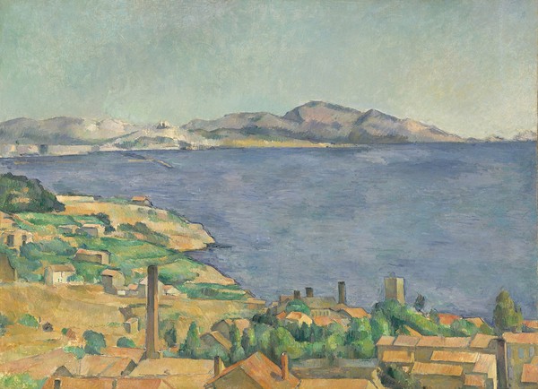 Paul Cézanne, The Gulf of Marseilles Seen from L'Estaque, c.1885 (oil on canvas)