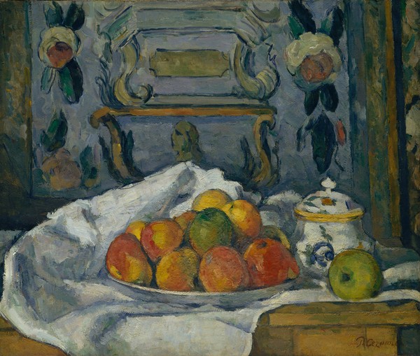 Paul Cézanne, Dish of Apples, c.1876-77 (oil on canvas)