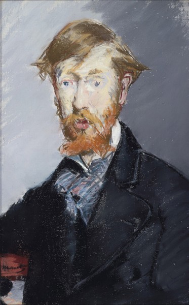 Edouard Manet, George Moore, 1879 (pastel on canvas)