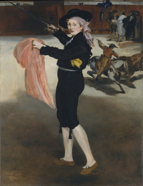 Edouard Manet, Mademoiselle V. . . in the Costume of an Espada, 1862 (oil on canvas)