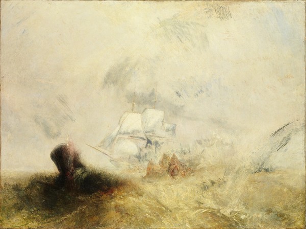Joseph Mallord William Turner, Whalers, c.1845 (oil on canvas)