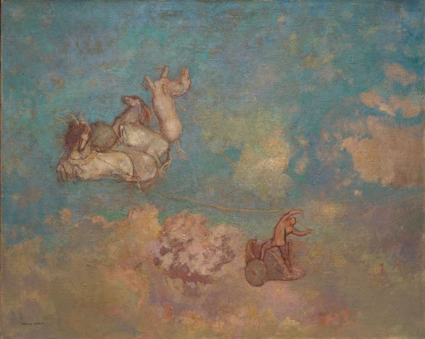 Odilon Redon, The Chariot of Apollo, 1905-16 (oil on canvas)