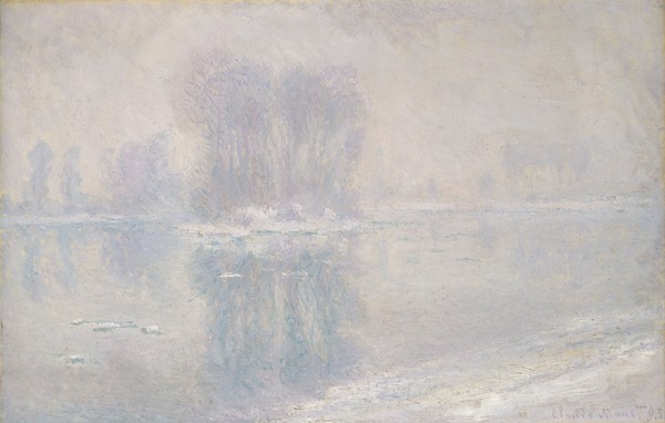 Claude Monet, Ice Floes, 1893 (oil on canvas)