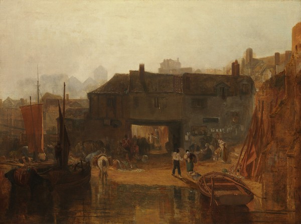Joseph Mallord William Turner, Saltash with the Water Ferry, Cornwall, 1811 (oil on canvas)