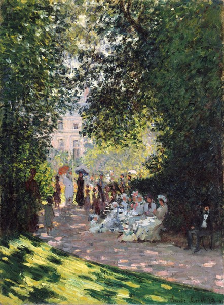 Claude Monet, The Parc Monceau, 1878 (oil on canvas)