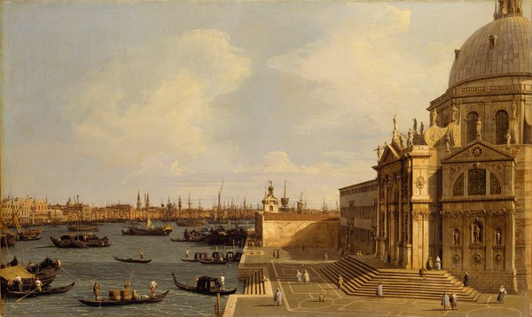 Canaletto, Venice: Santa Maria della Salute, c.1740 (oil on canvas)