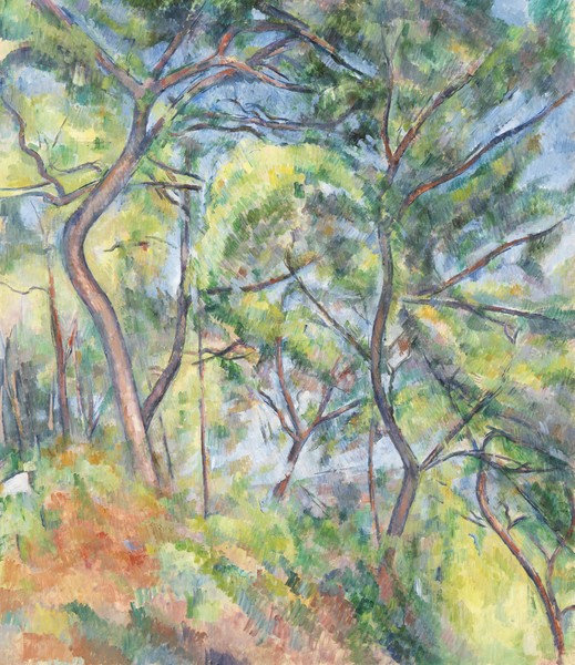 Paul Cézanne, Sous-Bois, c.1894 (oil on canvas)