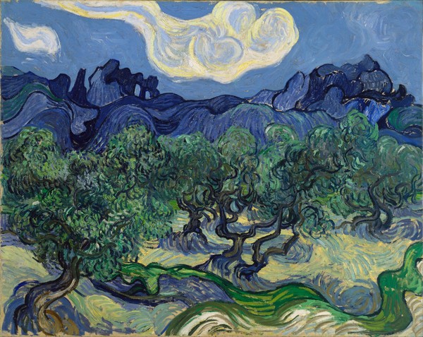 Vincent van Gogh, The Olive Trees, 1889 (oil on canvas)