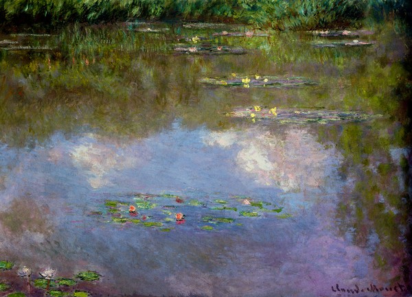 Claude Monet, Water Lilies, the Cloud, 1903 (oil on canvas)
