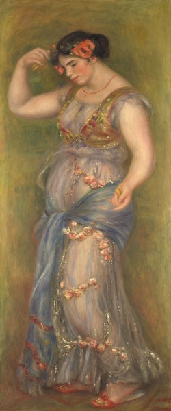 Pierre-Auguste Renoir, Dancing Girl with Castanets, 1909 (oil on canvas)