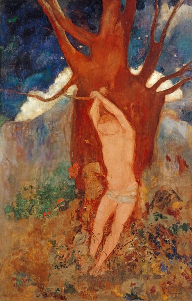 Odilon Redon, Saint Sebastian, 1910 (oil on canvas)
