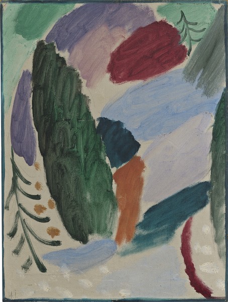 Alexej von Jawlensky, Frosty Day, 1915 (oil on canvas board)