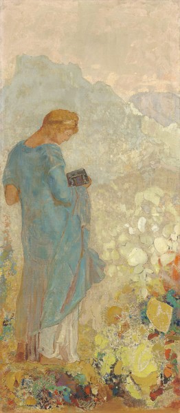 Odilon Redon, Pandora, 1910-2 (oil on canvas)