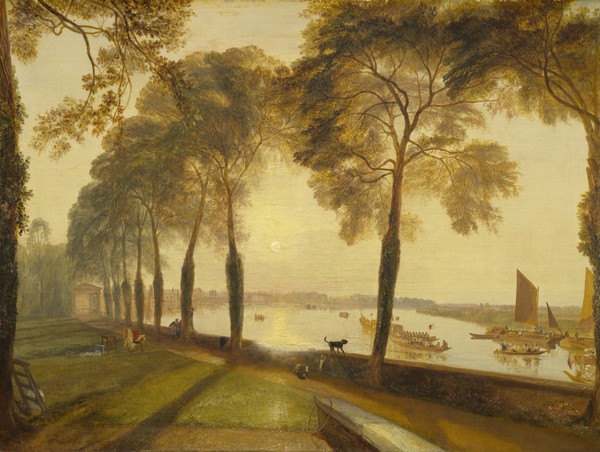 Joseph Mallord William Turner, Mortlake Terrace, 1827 (oil on canvas)