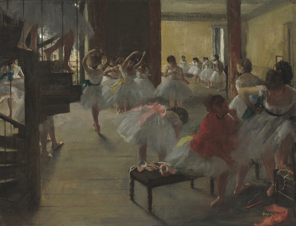 Edgar Degas, The Dance Class, c.1873 (oil on canvas)