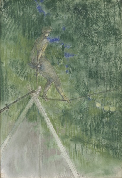 Henri de Toulouse-Lautrec, The Rope Dancer (pastel)