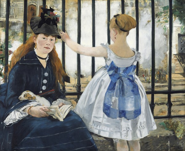Edouard Manet, The Railway, 1873 (oil on canvas)