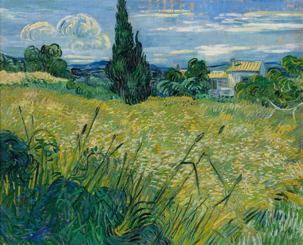 Vincent van Gogh, Green Wheat, 1889 (oil on canvas)
