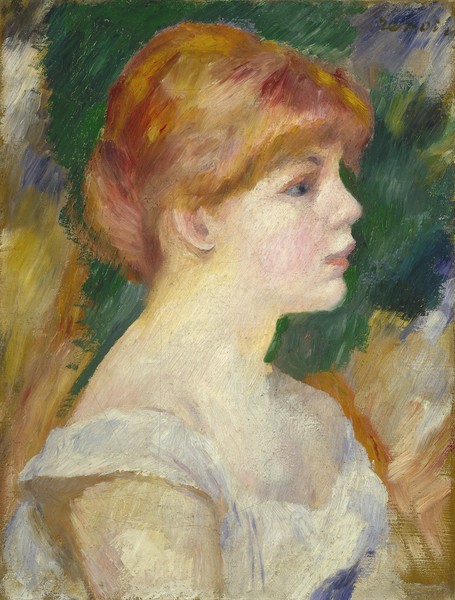 Pierre-Auguste Renoir, Suzanne Valadon, c.1885 (oil on canvas)