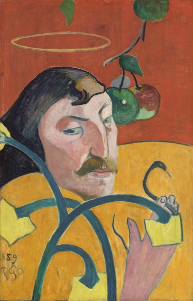 Paul Gauguin, Self-Portrait, 1889 (oil on wood)