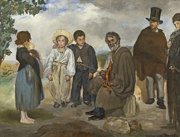 Edouard Manet, The Old Musician, 1862 (oil on canvas)