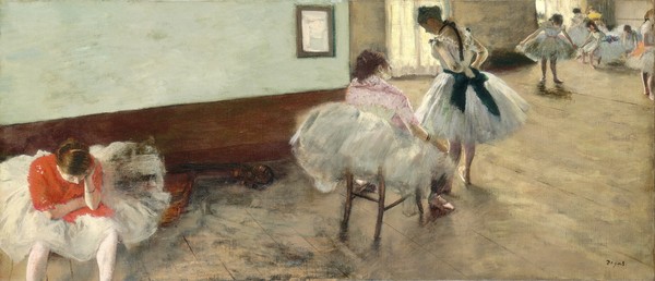 Edgar Degas, The Dance Lesson, c.1879 (oil on canvas)
