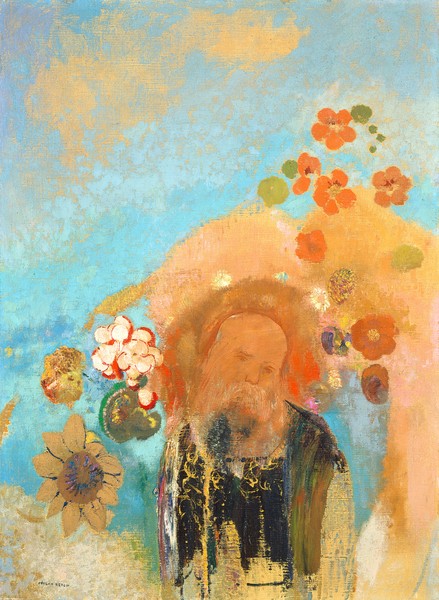 Odilon Redon, Evocation of Roussel, c. 1912 (oil on canvas)