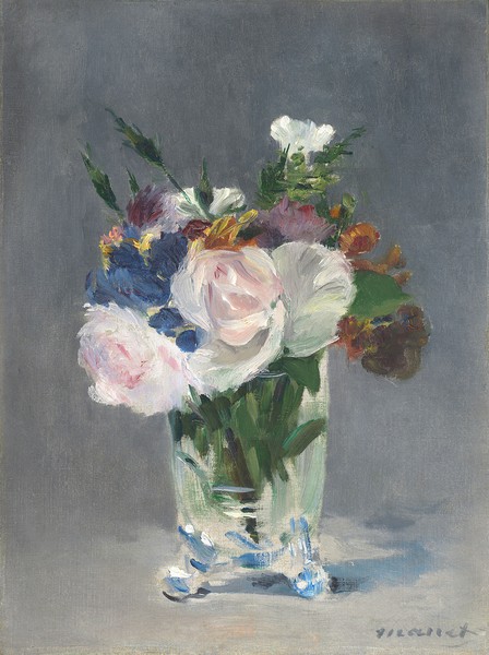 Edouard Manet, Flowers in a Crystal Vase, c.1882 (oil on canvas)
