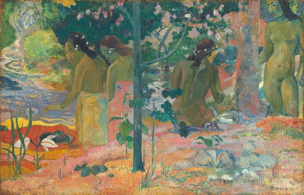Paul Gauguin, The Bathers, 1897 (oil on canvas)