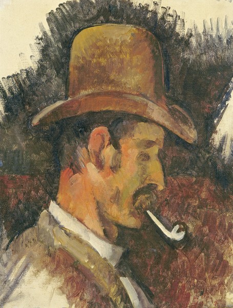 Paul Cézanne, Man with Pipe, 1892-96 (oil on canvas)