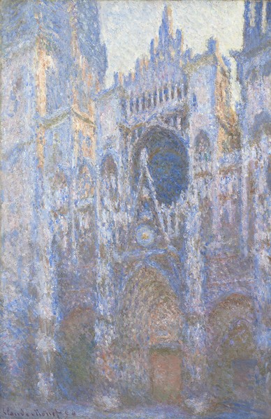 Claude Monet, Rouen Cathedral, West facade, 1894 (oil on canvas)