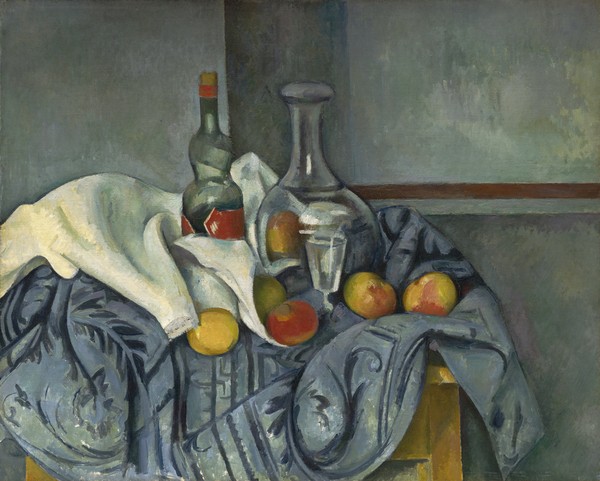 Paul Cézanne, The Peppermint Bottle, 1893-95 (oil on canvas)