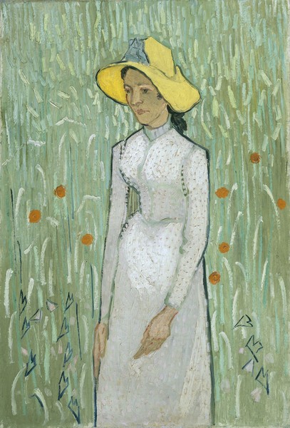 Vincent van Gogh, Girl in White, 1890 (oil on canvas)
