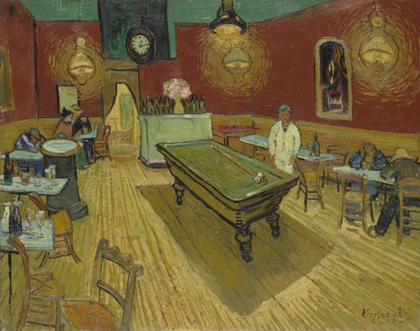 Vincent van Gogh, The Night Cafe, 1888 (oil on canvas)
