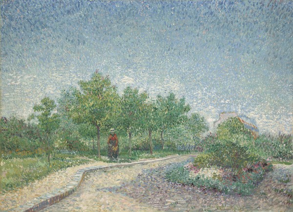 Vincent van Gogh, Square Saint-Pierre, Paris, 1887 (oil on canvas)