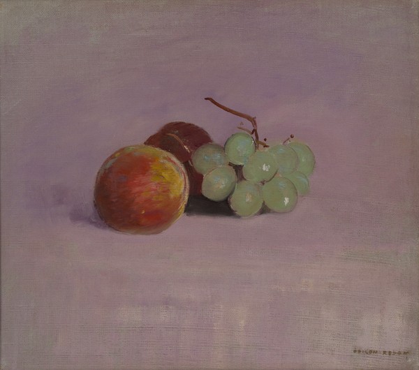 Odilon Redon, Still Life with Fruit, 1905 (oil on canvas)