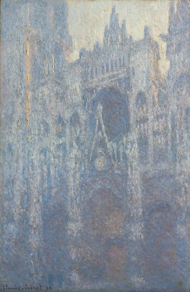 Claude Monet, The Portal of Rouen Cathedral in Morning Light, 1894 (oil on canvas)