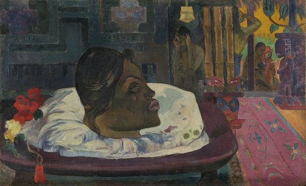 Paul Gauguin, Arii Matamoe (The Royal End), 1892 (oil on coarse fabric)