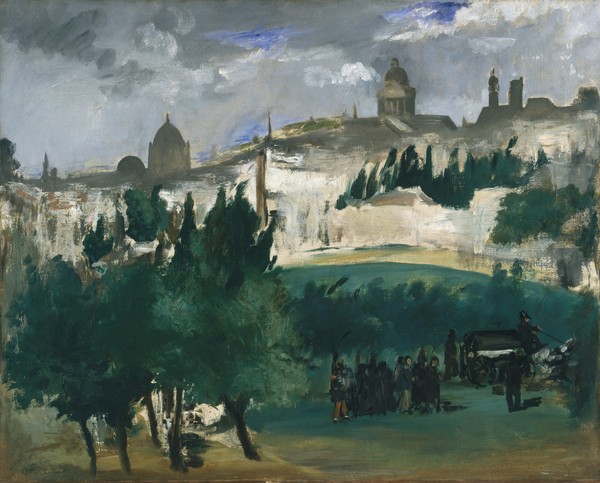 Edouard Manet, The Funeral, c.1867 (oil on canvas)
