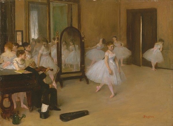 Edgar Degas, The Dancing Class, c.1871 (oil on canvas)