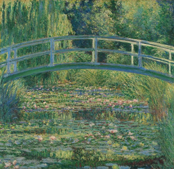 Claude Monet, Waterlily Pond, 1899 (oil on canvas)