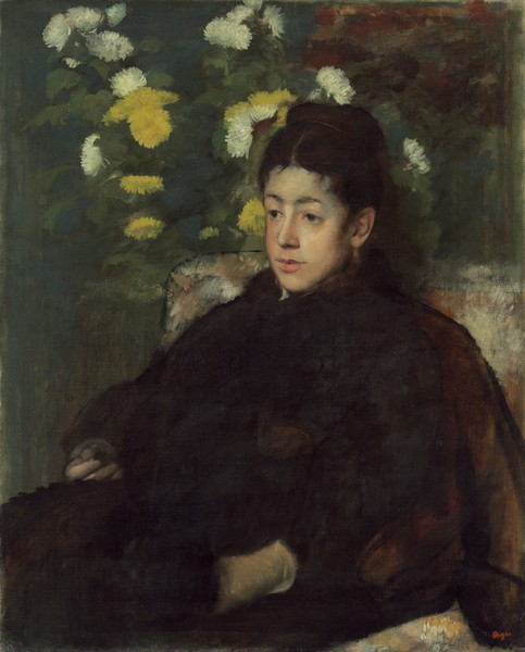 Edgar Degas, Mademoiselle Malo, c.1877 (oil on canvas)