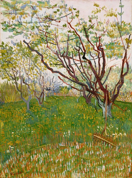 Vincent van Gogh, The Flowering Orchard, 1888 (oil on canvas)