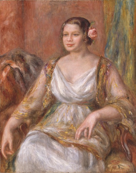 Pierre-Auguste Renoir, Tilla Durieux, 1914 (oil on canvas)