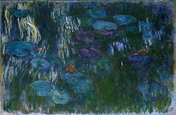Claude Monet, Water Lilies, 1916-19 (oil on canvas)