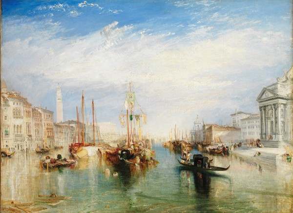 Joseph Mallord William Turner, Venice, from the Porch of Madonna della Salute, c.1835 (oil on canvas)