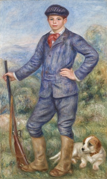 Pierre-Auguste Renoir, Jean as a Huntsman, 1910 (oil on canvas)