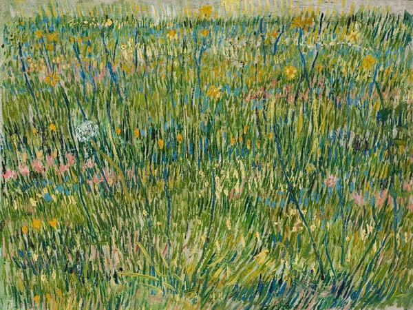 Vincent van Gogh, Patch of Grass, April-June 1887 (oil on canvas)