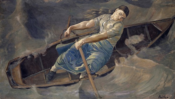 Ferdinand Hodler, The Bold Woman, 1886 (oil on canvas)