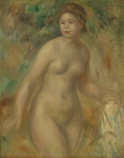 Pierre-Auguste Renoir, Nude, 1895 (oil on canvas)